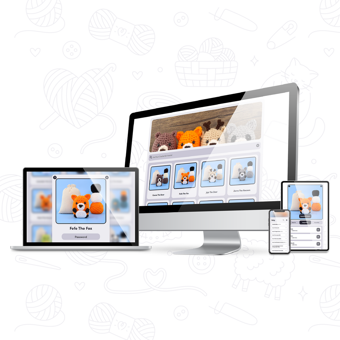 (Limited Time Only) Animal Crochet Academy Full Access