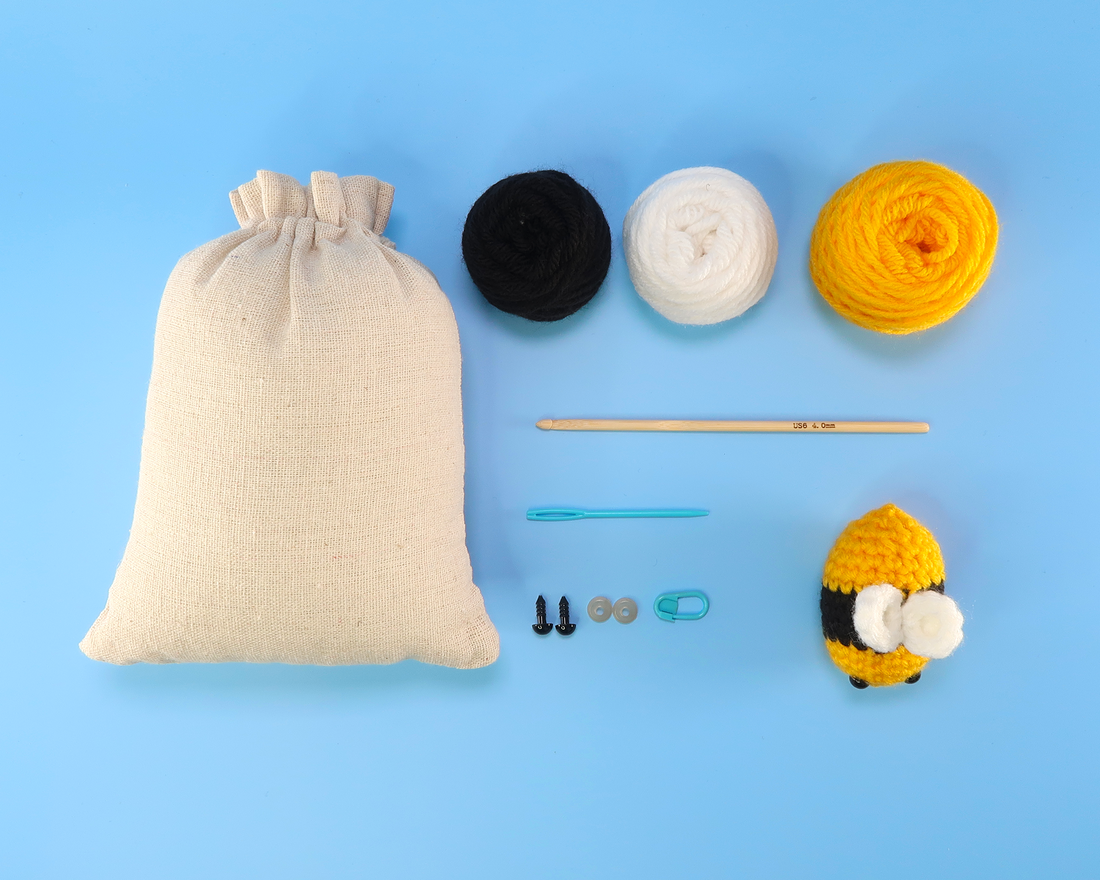 (BEST SELLER) Bumble Bee Crochet Kit π