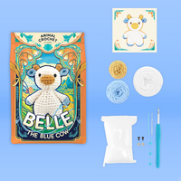 Belle The Blue Cow Crochet Kit