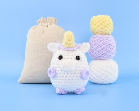 Lavender The Unicorn Crochet Kit