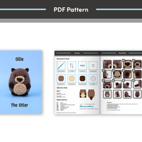 Ollie The Otter Crochet Pattern & Video