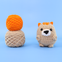 Pancake The Squirrel Crochet Kit