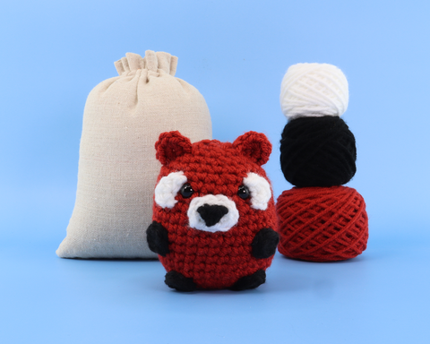 Rouge The Red Panda Crochet Kit