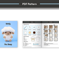 Wooly The Sheep Crochet Pattern & Video