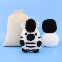 Zac The Zebra Crochet Kit