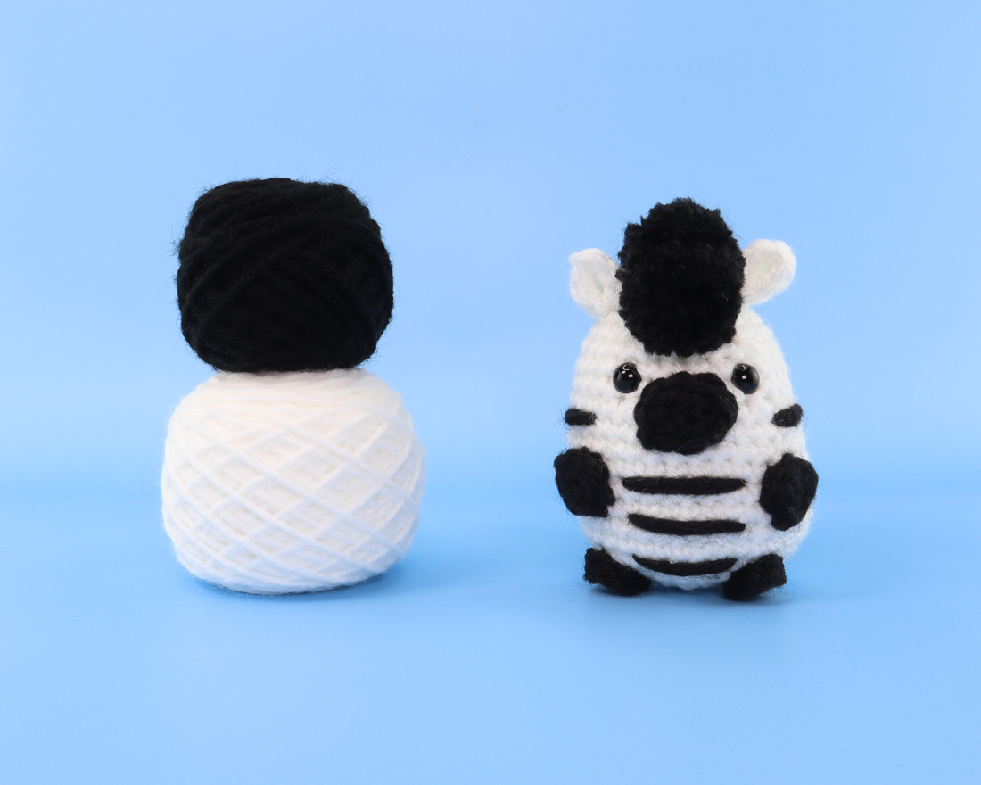 Zac The Zebra Crochet Kit