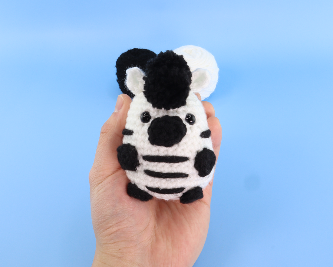 Zac The Zebra Crochet Kit