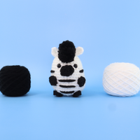 Zac The Zebra Crochet Kit
