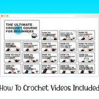 Purin Custard Pudding Crochet Kit & Pattern