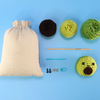 Avocado Crochet Kit & Pattern