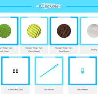 Avocado Crochet Kit & Pattern