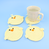 Henry The Hen Coaster Crochet Kit
