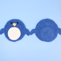 Pudgy The Penguin Coaster Crochet Kit