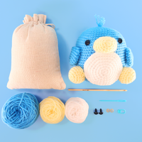 Big Penguin Crochet Kit & Pattern