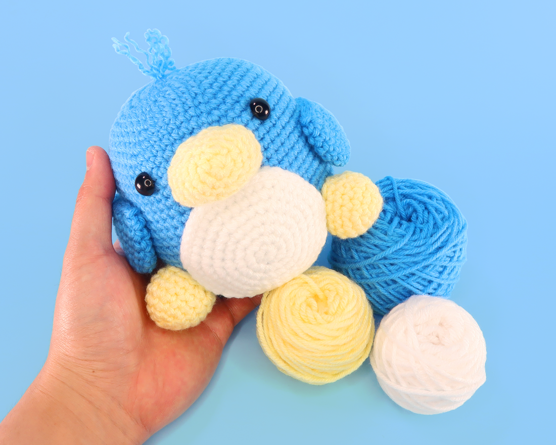 Big Penguin Crochet Kit & Pattern