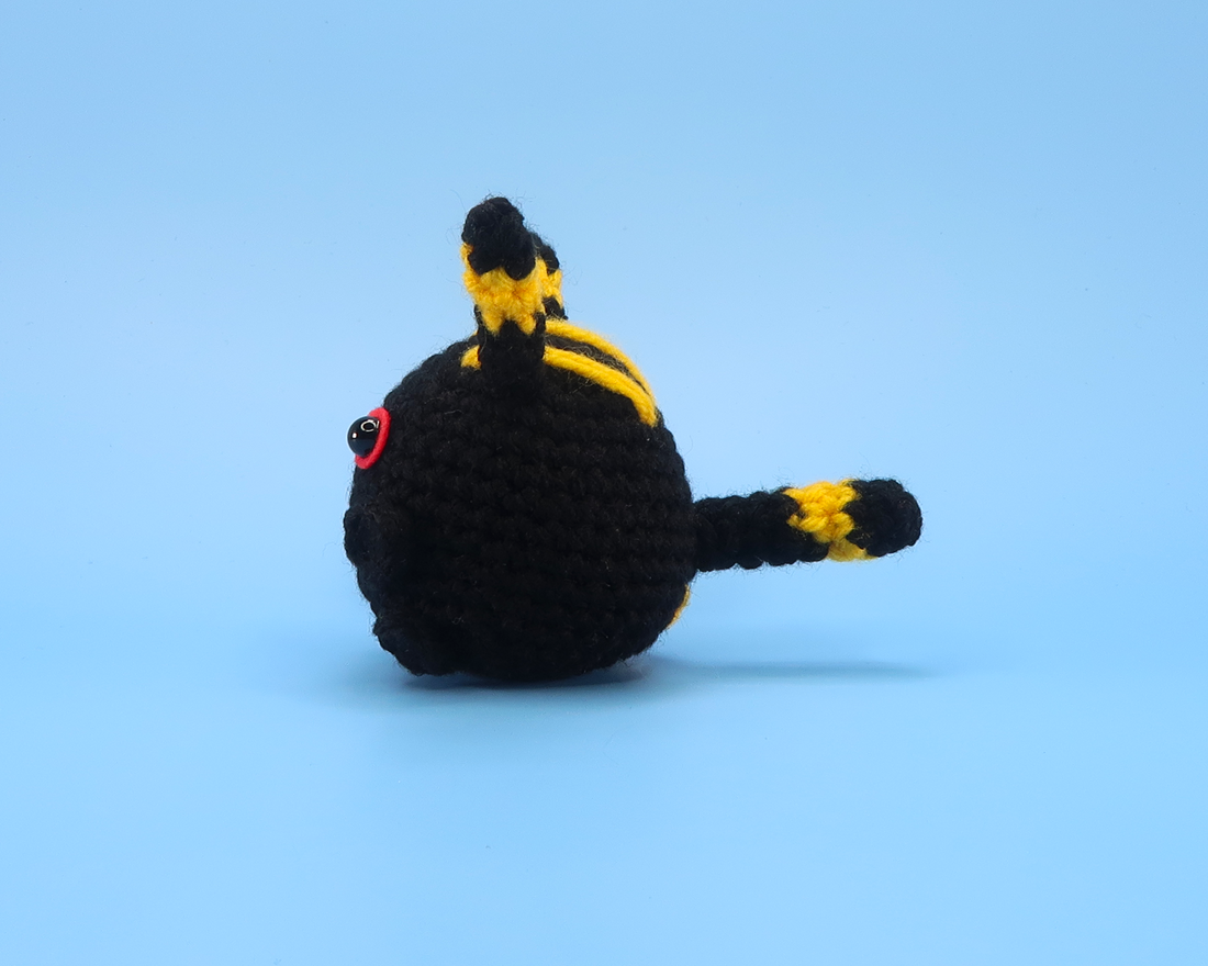 Black Cat Ball Crochet Kit & Pattern