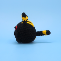 Black Cat Ball Crochet Kit & Pattern