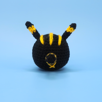 Black Cat Ball Crochet Kit & Pattern