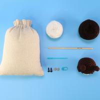 Brown Bear Crochet Kit & Pattern