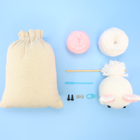 Bunny Ball Crochet Kit & Pattern
