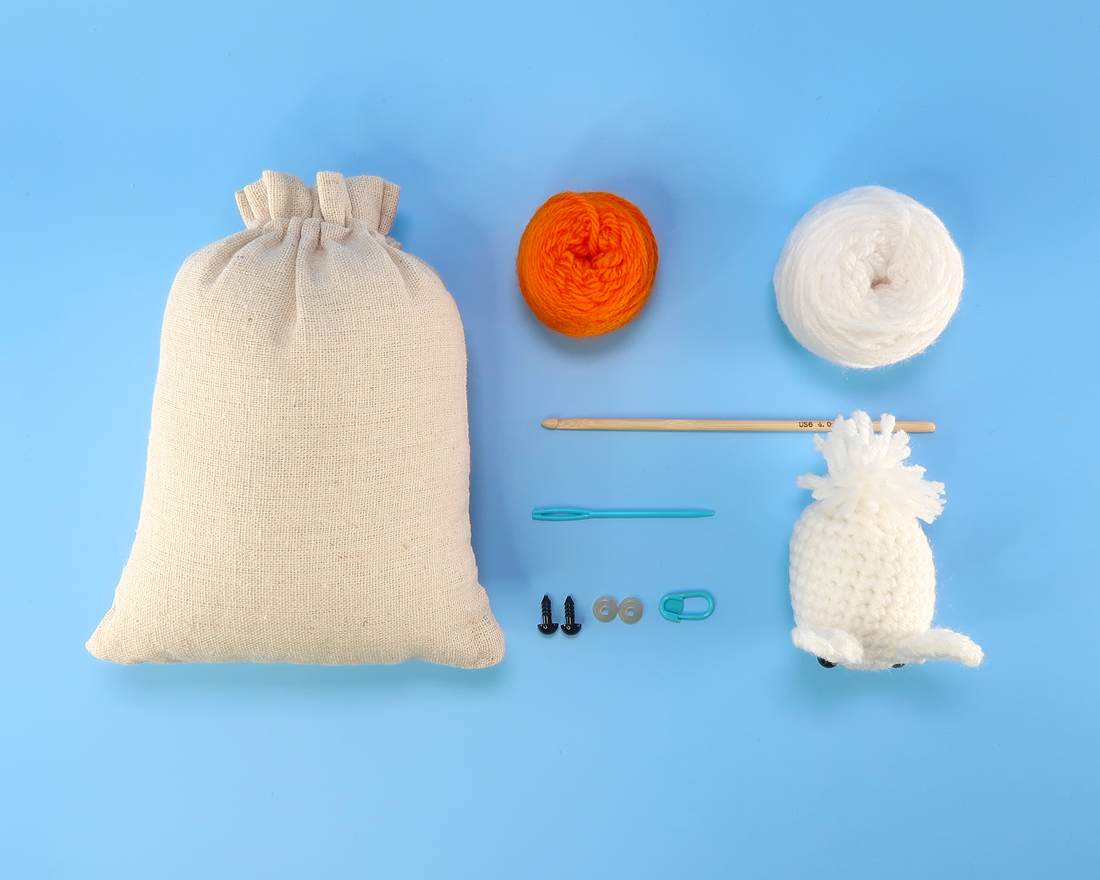 Bunny Crochet Kit & Pattern
