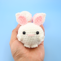 Bunny Ball Crochet Kit & Pattern