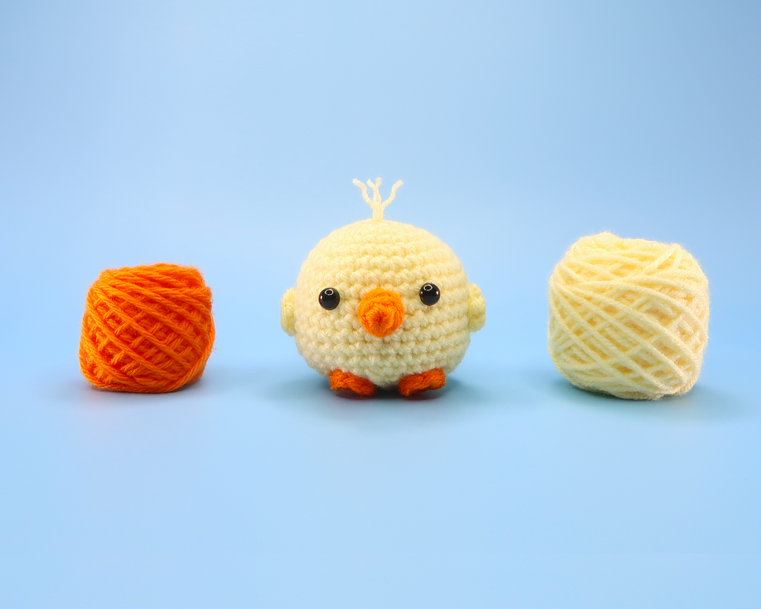 Chicken Ball Crochet Kit & Pattern
