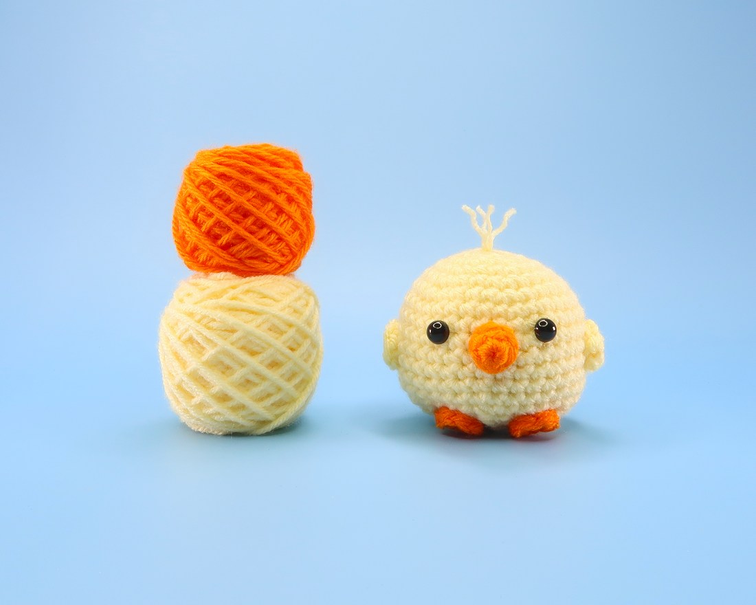 Chicken Ball Crochet Kit & Pattern
