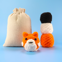 Corgi Dog Crochet Kit & Pattern
