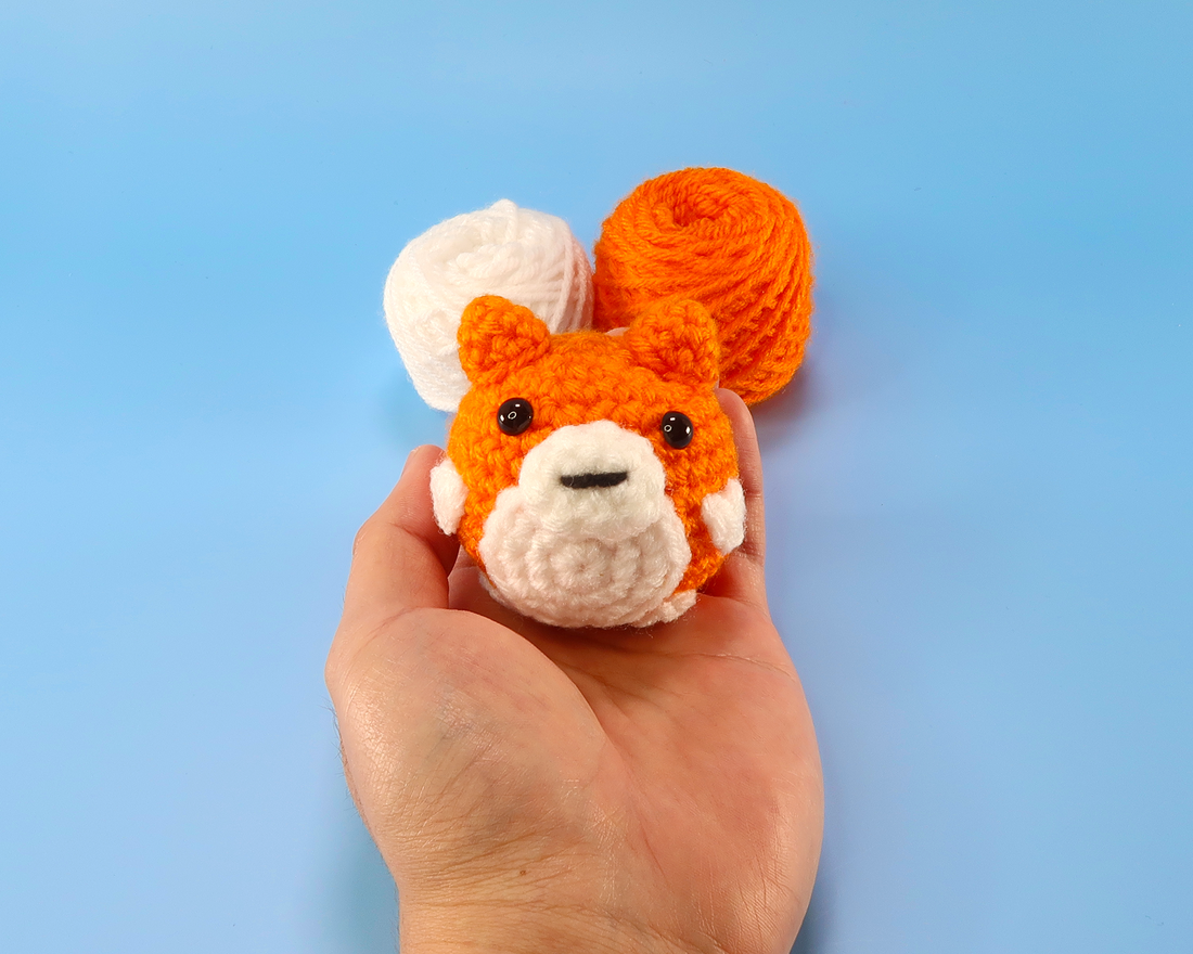 Corgi Dog Crochet Kit & Pattern