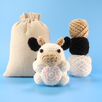 Cow Crochet Kit & Pattern