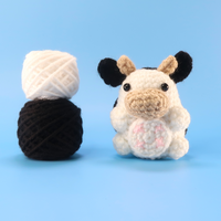 Cow Crochet Kit & Pattern