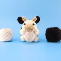 Cow Crochet Kit & Pattern