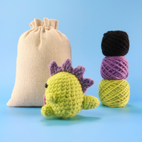 Dinosaur Crochet Kit & Pattern
