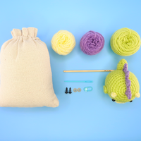 Dinozilla Ball Crochet Kit & Pattern