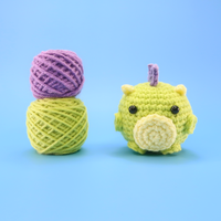 Dinozilla Ball Crochet Kit & Pattern