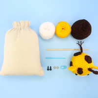 Giraffe Ball Crochet Kit & Pattern