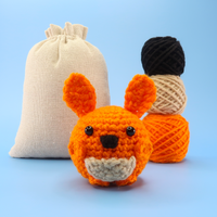 Kangaroo Ball Crochet Kit & Pattern