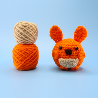Kangaroo Ball Crochet Kit & Pattern