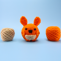 Kangaroo Ball Crochet Kit & Pattern