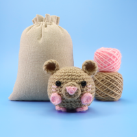 Mouse Ball Crochet Kit & Pattern