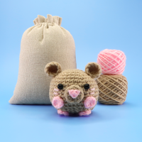 Mouse Ball Crochet Kit & Pattern