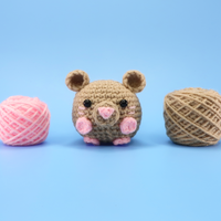 Mouse Ball Crochet Kit & Pattern