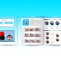 Mr. Penguin Crochet Kit & Pattern