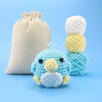 Penguin Ball Crochet Kit & Pattern