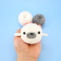 Seal Ball Crochet Kit & Pattern