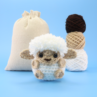 Sheep Ball Crochet Kit & Pattern