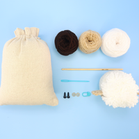 Sheep Ball Crochet Kit & Pattern