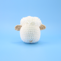 Sheep Ball Crochet Kit & Pattern