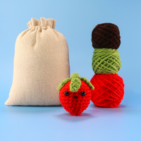 Strawberry Crochet Kit & Pattern